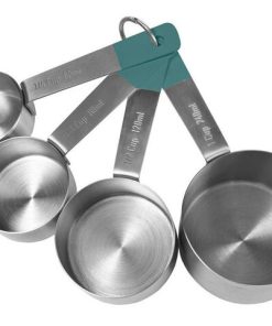 Jamie Oliver Stainless Steel Measuring Cups – 4pc