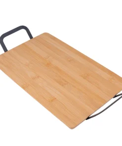 Eetrite Bamboo Tray With Iron Handles 45 x 24cm